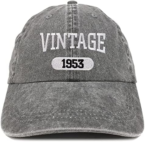Trgovačka trgovina odjeće Vintage 1953 vezeni 70. rođendan mekana kruna oprana pamučna kapu