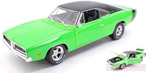 Model maisto skale kompatibilan s Dodge Charger R/T 1969 Green 1:18 MI32612GR