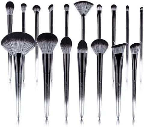 WIONC Brush-2022 Black Silver Series četkice i profesionalni olovka za usavršavanje alata za ljepotu (A, veličina