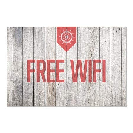 CGSIGNLAB | Besplatni wifi -nautic Wood Sprem | 36 x24