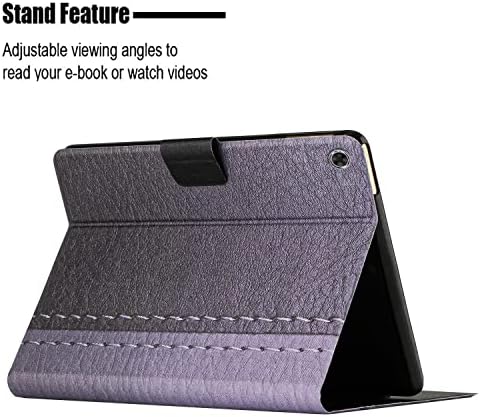 Slučaj za poklopac za tablet kompatibilan s karticom Lenovo M10 Plus 10.61inch kućište, vrhunska kožna futrola vitka sklopiva stalak