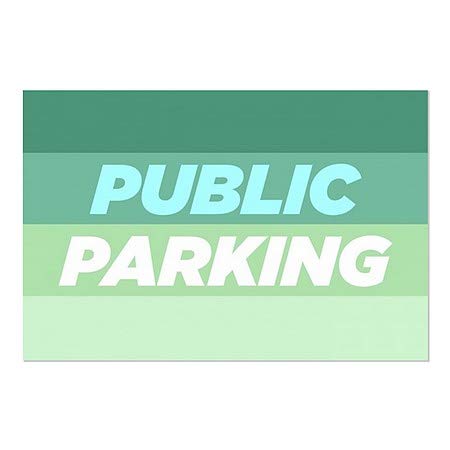 CGSIGNLAB | Javni parking -moderni gradijent prilijepljenje prozora | 18 x12