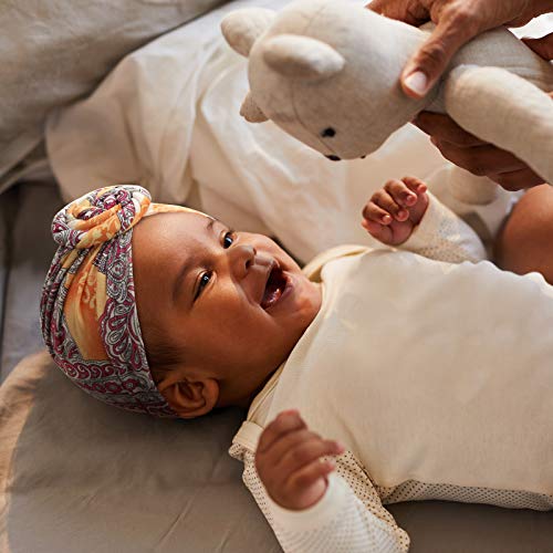 3 komada dječje turbane 0 do 3 godine afrički turban za novorođenčad mališana za bebe glava omota za dojenčad čvor unaprijed vezana