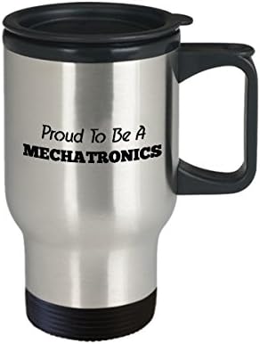 Mechatronics kava Putnička šalica najbolje smiješna jedinstvena inženjera mehaničkog inženjera čaj Savršena ideja za muškarce koje