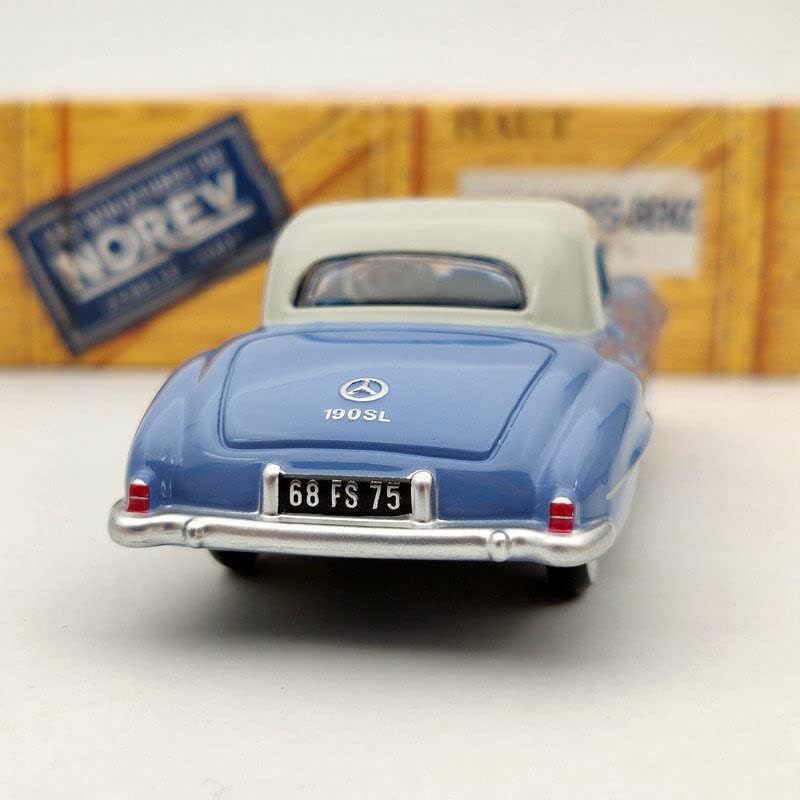 NOREV 1/43 190 Sl Blue CL3511 Diecast Model Toys Car Limited Collection Auto Poklon