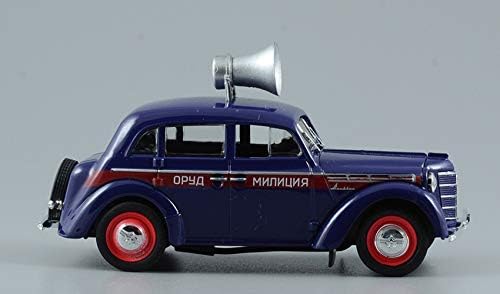 Moskvitch 400-420 ORUD 1946 godina - Sovjetski policijski automobil - 1/43 Kolekcionarski model - Sovjetski policijski automobil Moskve