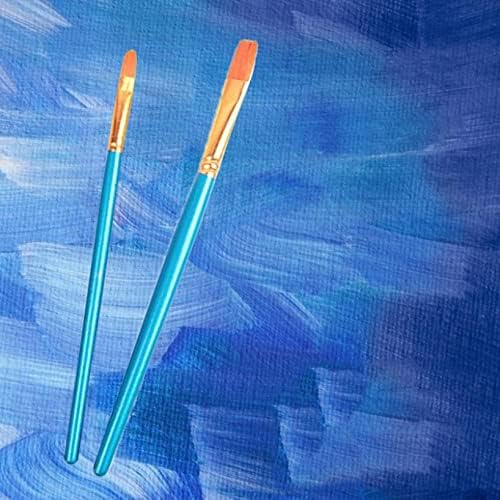 10pcs najlonska drvena ručka akvarelna boja četkica za olovku set za učenje akrilna slikanje umjetnosti