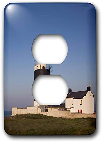 3Drose Danita Delimont - Irska - Irska, County Wexford, Hook Peninsula, Lighthouse Hook Head, Zora - 2 Plup Outlet Cover