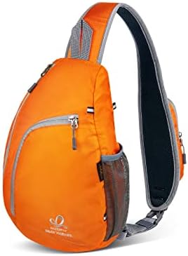 Sling torba s vodom Crossbody Mali ruksak otporan na vodu Lagana prsa na ramenima Daypack za muškarce Žene planinarenje putovanja