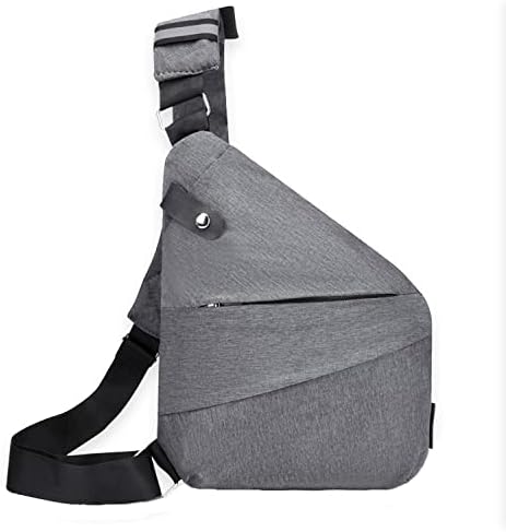 DazzLesun vodootporna torba za remen crossbody torba prsa mala putnička torba za muškarce džepna torba s ramenom ruksak za dnevni pack